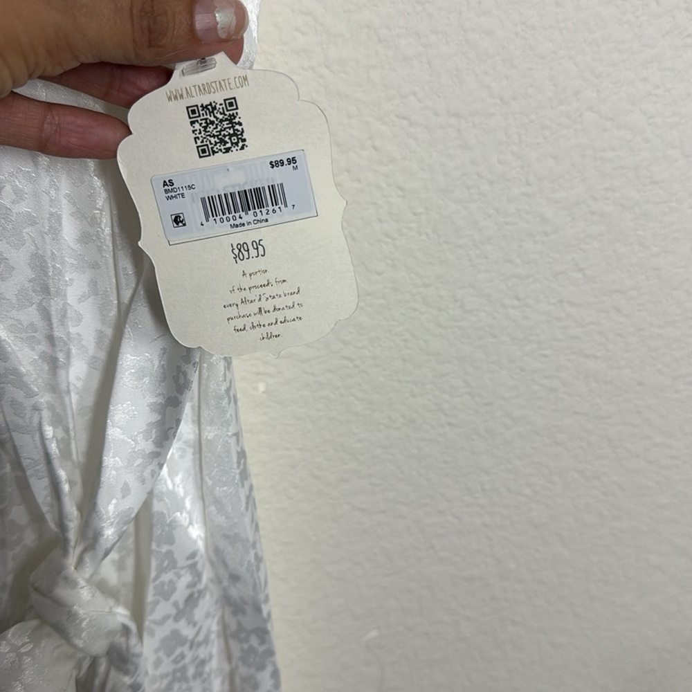 Altar’d State cream wrap maxi dress - Picture 13 of 13